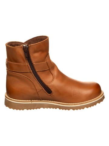 El Naturalista Leder-Winterboots in Hellbraun