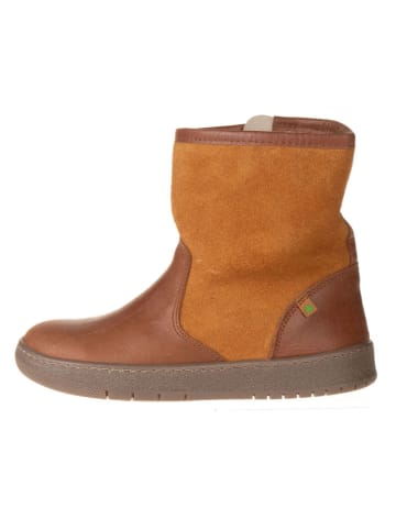 El Naturalista Leder-Winterstiefel in Hellbraun
