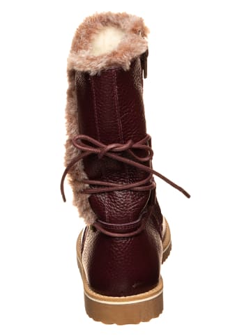 El Naturalista Leren winterlaarzen bruin