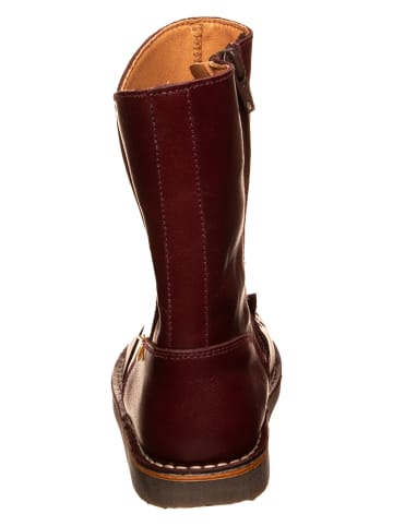 El Naturalista Leder-Stiefel in Dunkelrot