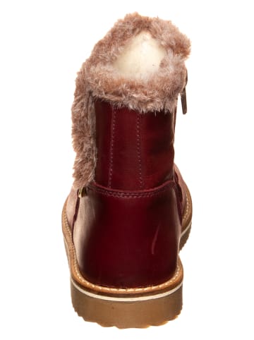 El Naturalista Leren winterboots bruin