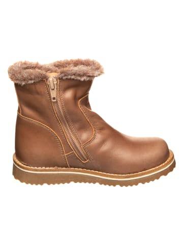 El Naturalista Leren winterboots lichtbruin
