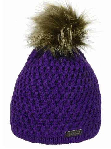 Döll Muts met pompon blauw