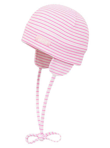 Döll Strikmuts wit/roze/lichtroze