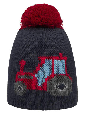 Döll Pudelmütze in Schwarz/ Rot