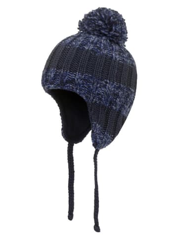 Döll Bindemütze in Schwarz/ Dunkelblau