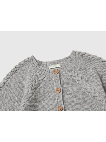 Benetton Cardigan in Grau