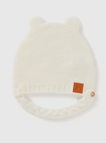 Benetton Mütze in Creme