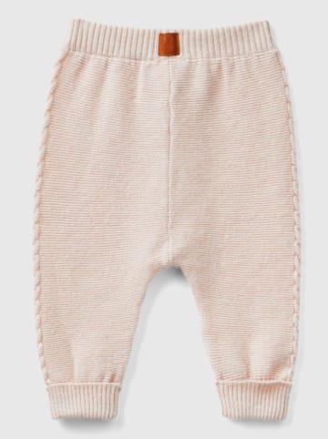 Benetton Spodnie w kolorze beżowym