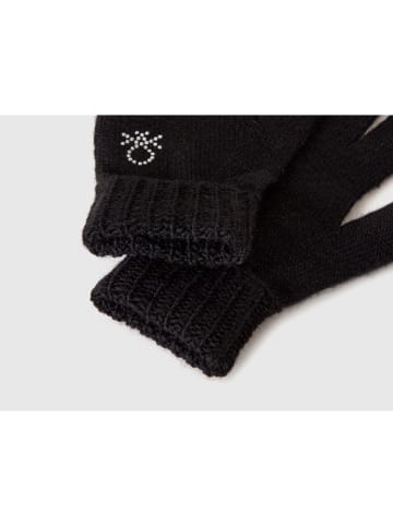 Benetton Fingerhandschuhe in Schwarz