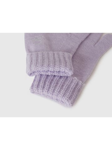 Benetton Fingerhandschuhe in Lila