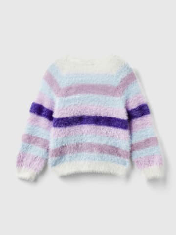 Benetton Sweter ze wzorem