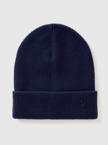 Benetton Muts donkerblauw