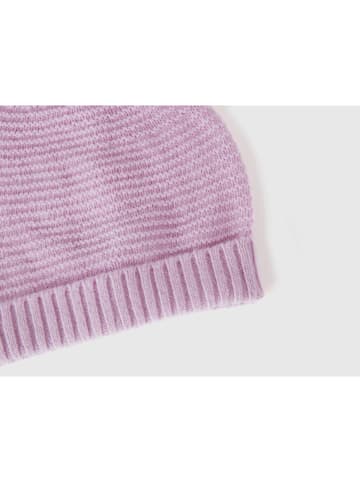 Benetton Mütze in Lila