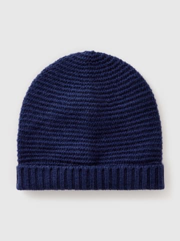 Benetton Mütze in Dunkelblau