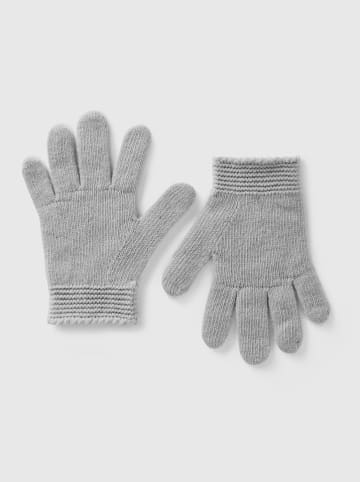 Benetton Fingerhandschuhe in Grau