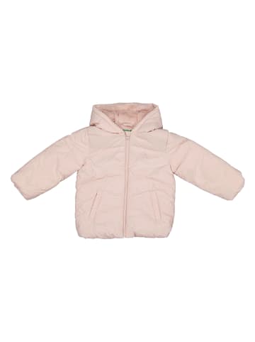 Benetton Steppjacke in Rosa