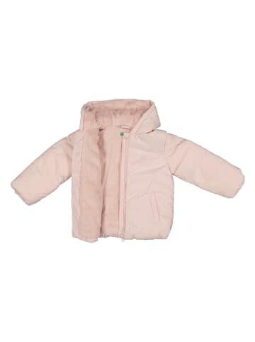 Benetton Steppjacke in Rosa