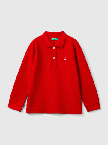 Benetton Poloshirt in Rot