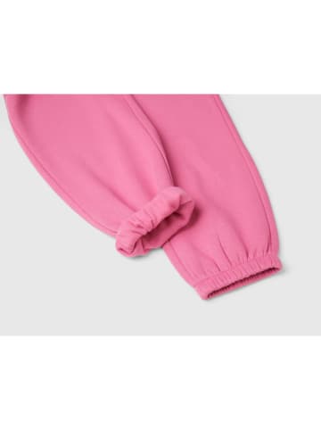 Benetton Spodnie dresowe w kolorze różowym