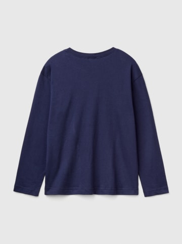 Benetton Longsleeve donkerblauw