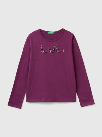 Benetton Longsleeve in Lila