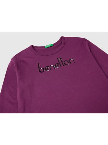 Benetton Longsleeve in Lila