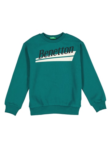 Benetton Sweatshirt in Grün