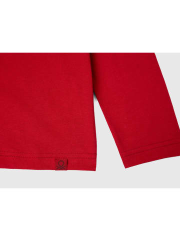 Benetton Longsleeve in Rot