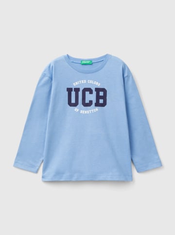Benetton Longsleeve in Hellblau