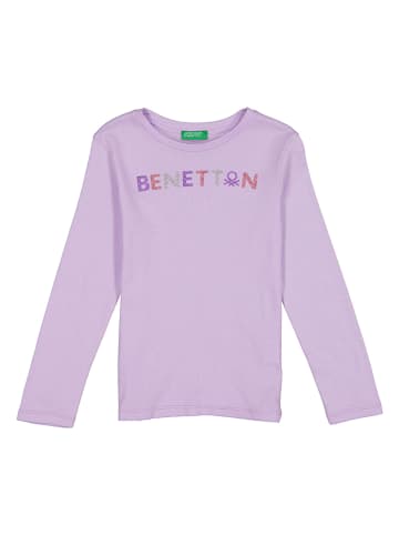 Benetton Koszulka w kolorze fioletowym