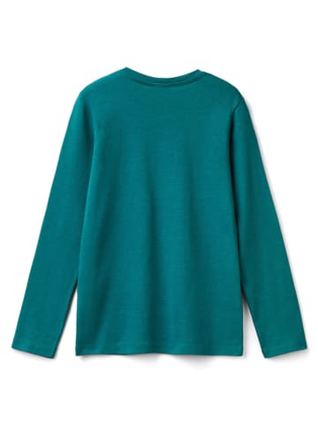 Benetton Koszulka w kolorze zielonym