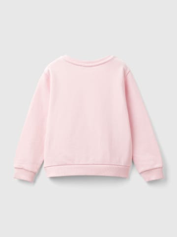 Benetton Bluza w kolorze jasnoróżowym