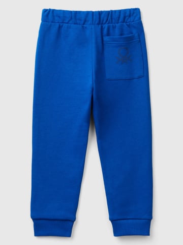 Benetton Spodnie dresowe w kolorze niebieskim