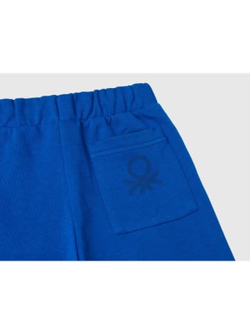 Benetton Spodnie dresowe w kolorze niebieskim