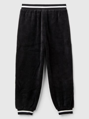 Benetton Sweathose in Schwarz