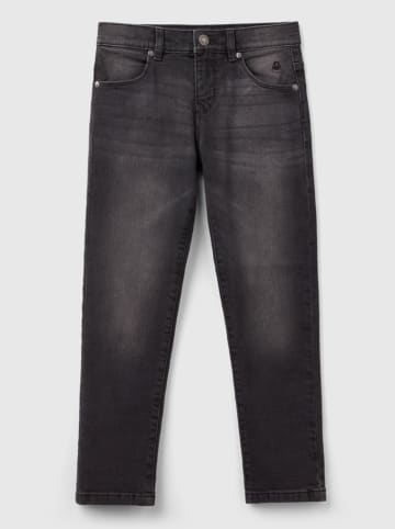 Benetton Spijkerbroek - slim fit - antraciet