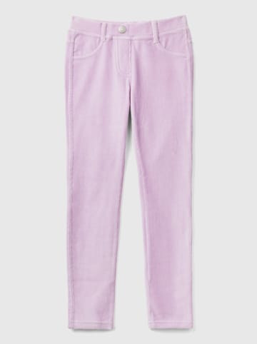 Benetton Cordhose in Lila