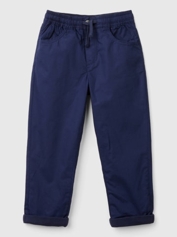 Benetton Spodnie chino w kolorze niebieskim