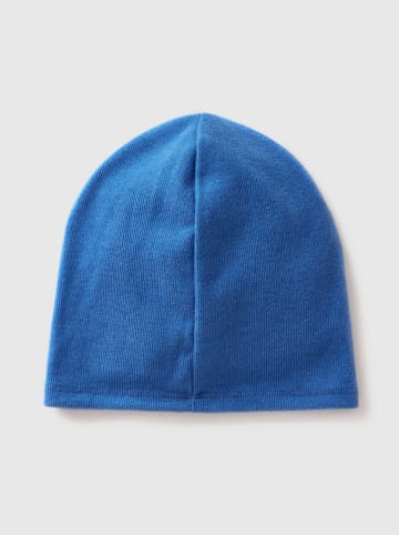 Benetton Czapka w kolorze niebieskim