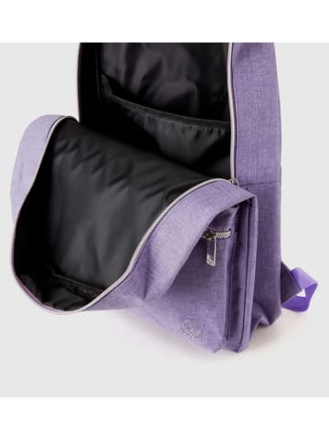 Benetton Rucksack in Lila - (L)25 x (H)36 x (T)12 cm