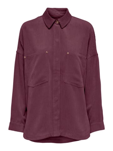 ONLY Corduroyblouse bordeaux