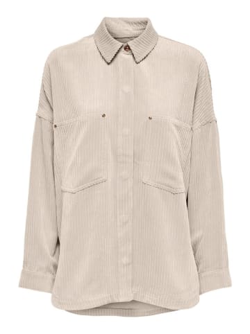 ONLY Corduroyblouse crème