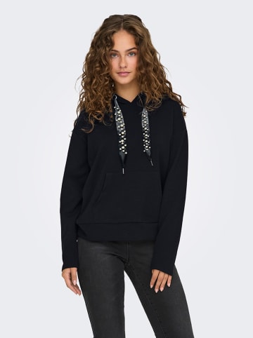 ONLY Hoodie in Schwarz