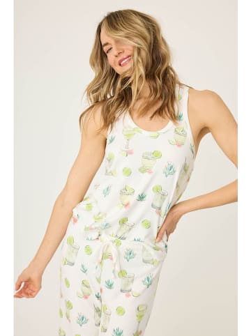 PJ Salvage Pyjama-Oberteil in Weiß