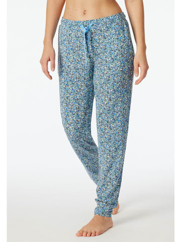 Schiesser Pyjama-Hose in Hellblau