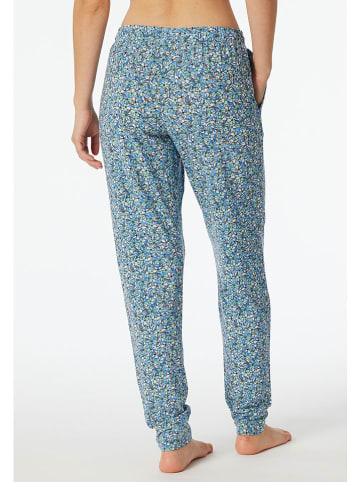 Schiesser Pyjama-Hose in Hellblau