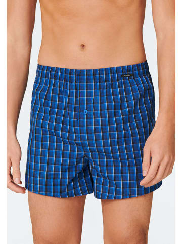 Schiesser 2-delige set: boxershorts blauw
