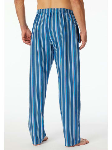 Schiesser Pyjama-Hose in Blau