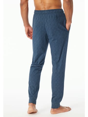 Schiesser Pyjama-Hose in Dunkelblau